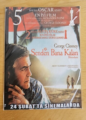 senden bana kalan george clooney dvd