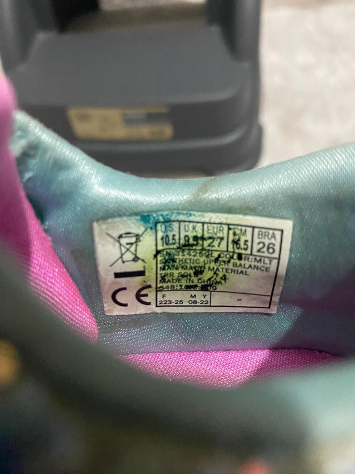 Kız Çocuk Renkli Bağcıklı ve Cırtlı Spor Ayakkabı - Görsel 3