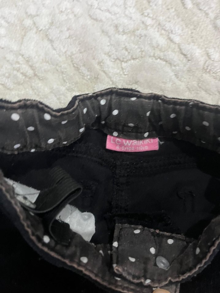 LCW Siyah kadife Pantolon - Görsel 3