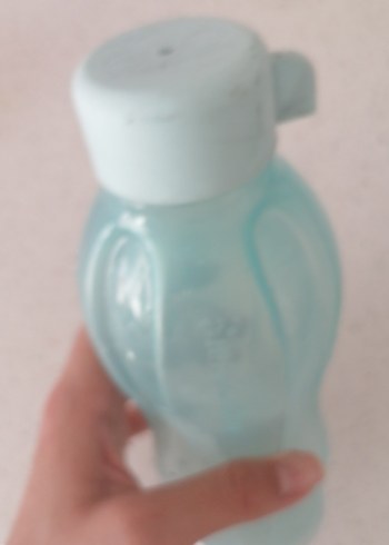 Beden mavi Renk Tupperware Mavi Plastik Su Şişesi