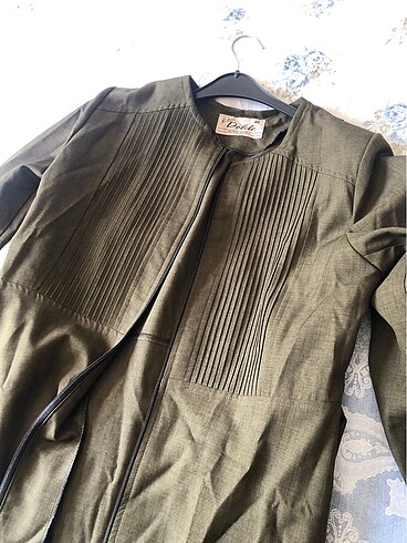 Kadın pardösü tunik - Görsel 2