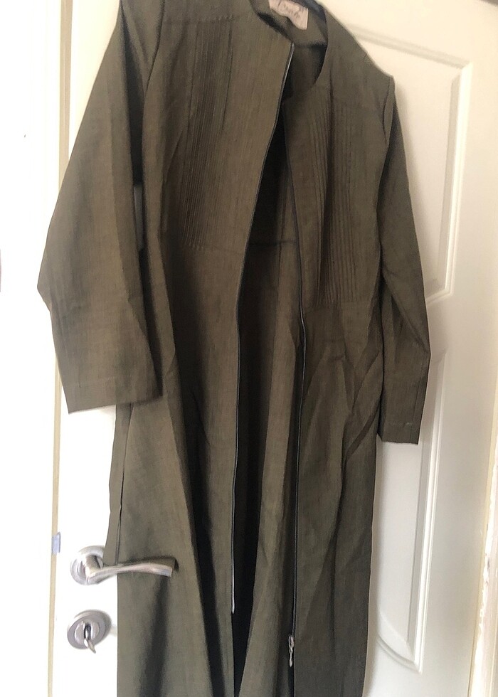 Kadın pardösü tunik - Görsel 3