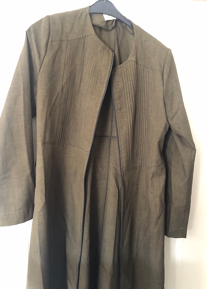 Kadın pardösü tunik - Görsel 4