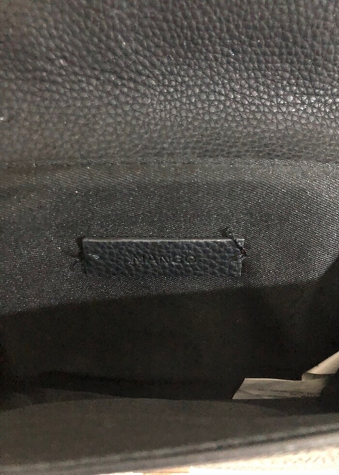 Mango siyah çanta - Görsel 3