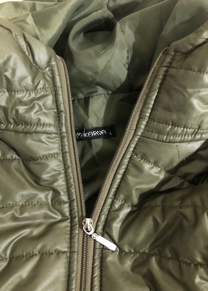 Haki renk mont - Görsel 3