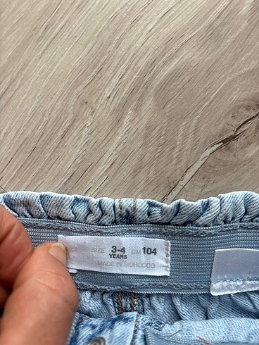4 Yaş Beden mavi Renk Zara jean