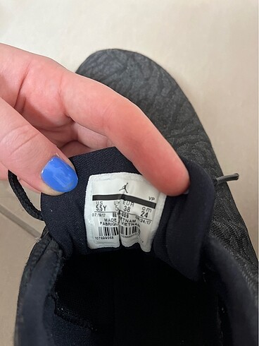 38 Beden siyah Renk Nike Jordan basketbol ayakkabısı