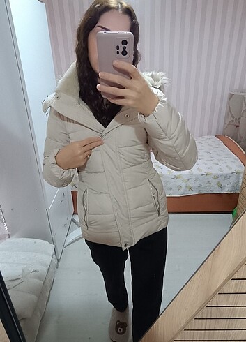 xs Beden Stradivarius kadın mont