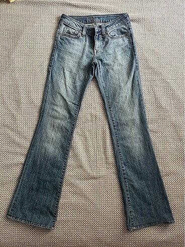 mavi vintage y2k eski sezon jean