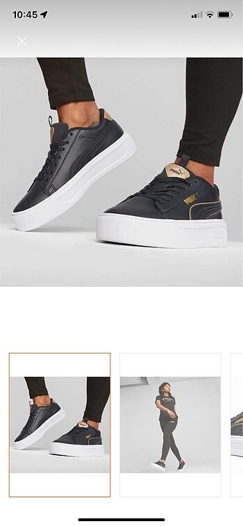36 Beden Puma sneaker ayakkabı