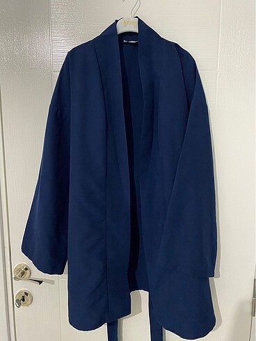 xl Beden lacivert Renk Kimono