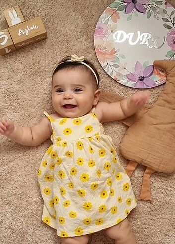 zara kız bebek elbise
