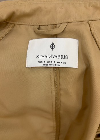 s Beden Bej Kadın Uzun Trench Coat