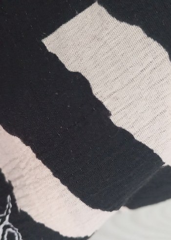 Zebra Desenli eşarp fular - Görsel 11