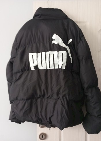 Kadın Siyah Puflu Midi Kışlık Mont - Görsel 15