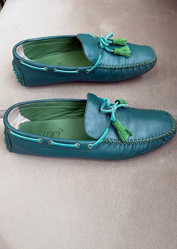 İnci Deri Püsküllü Erkek Loafer - Görsel 5