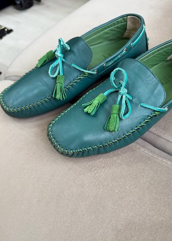 İnci Deri Püsküllü Erkek Loafer - Görsel 2