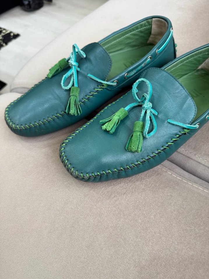 İnci Deri Püsküllü Erkek Loafer - Görsel 2