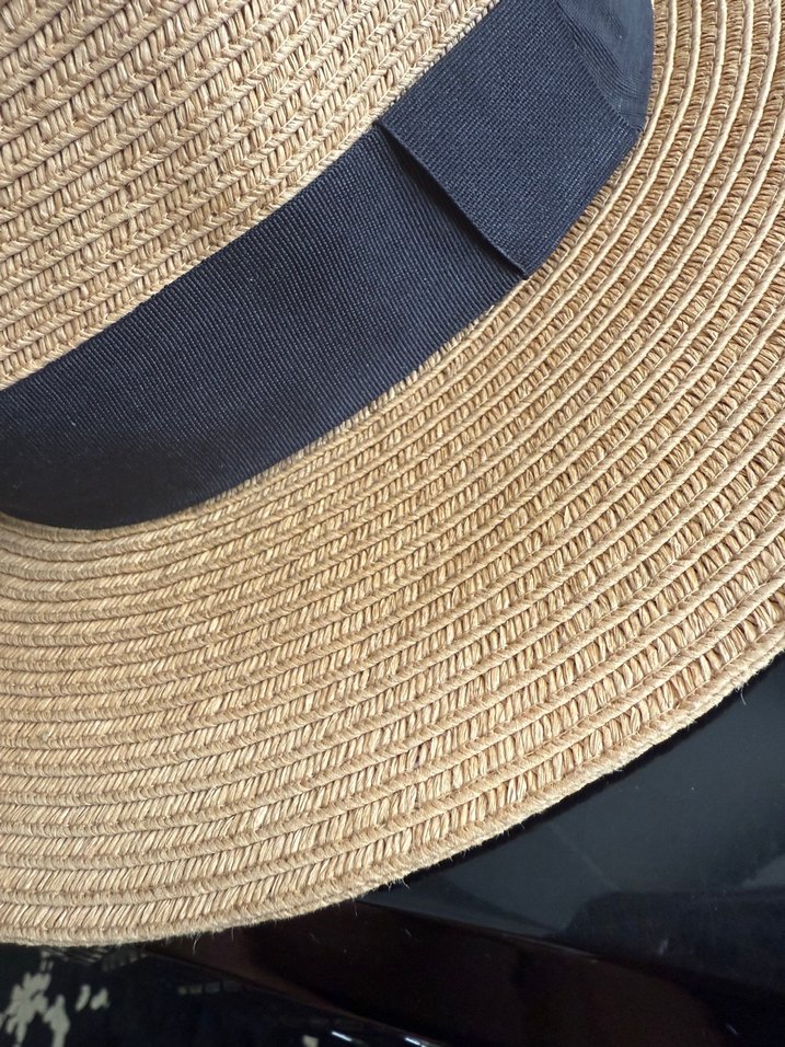 Unisex hasır şapka - Görsel 3