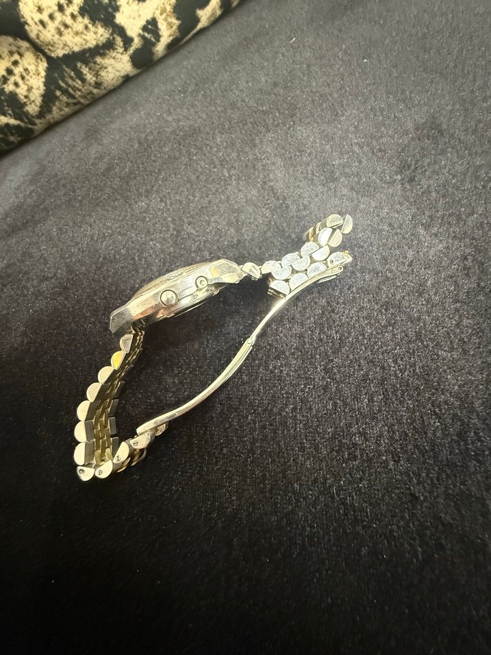 Orijinal orient Vintage Parlak Altın Erkek Kol Saati - Görsel 2