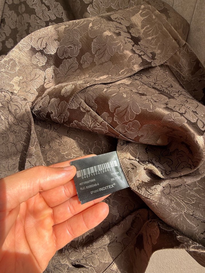 Zara Limited edition -ipek keten - Görsel 5