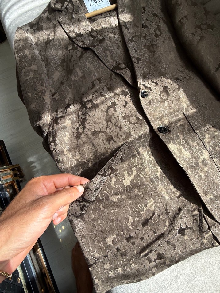 Zara Limited edition -ipek keten - Görsel 3