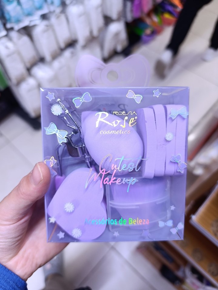 Mor Pastel Makyaj Süngeri Seti - Görsel 3