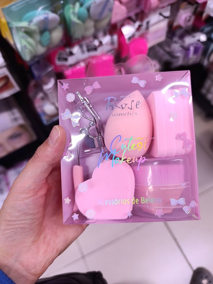 Mor Pastel Makyaj Süngeri Seti - Görsel 2