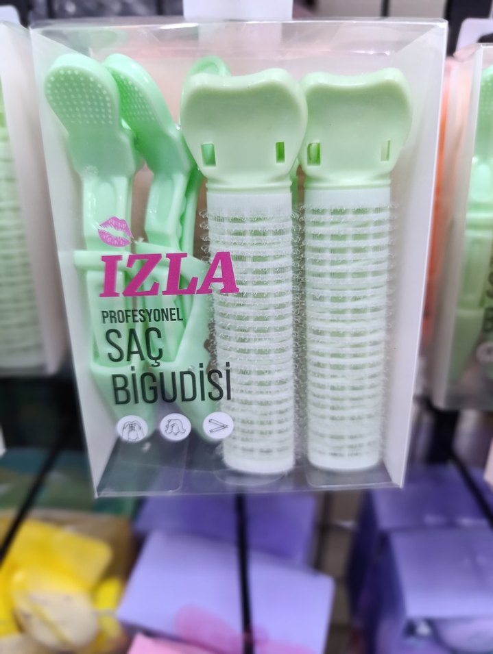 İzla Profesyonel Saç Bigudisi Seti - Görsel 2