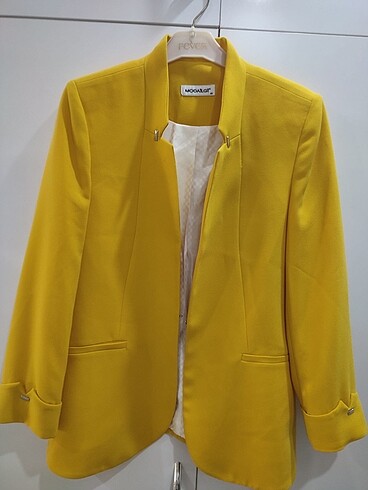 Sarı Blazer Ceket