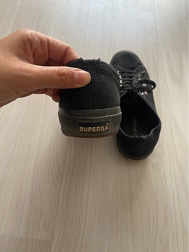 38 Beden siyah Renk Superga Spor Ayakkabı