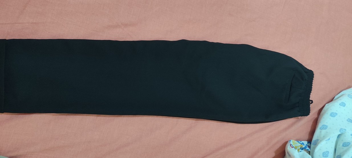 Kadın Elastik Bel Kumaş Pantolon - Görsel 3