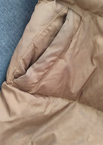 Düğmeli Kahverengi Kadın yelek - Görsel 3