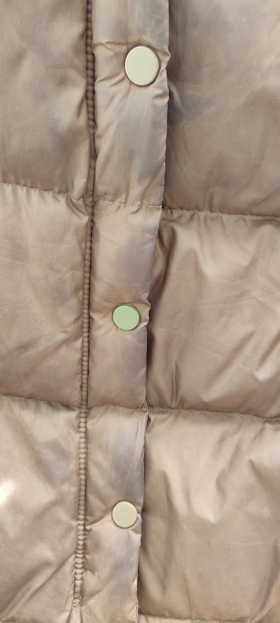 Düğmeli Kahverengi Kadın yelek - Görsel 4