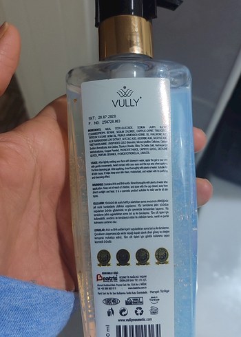 Vully AHA+BHA Arındırıcı Temizleme Jeli - Görsel 2