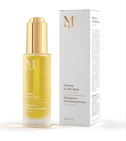 Sıkılaştırıcı ve yaşlanma karşıtı serum