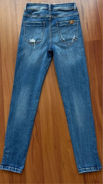 xs Beden ZARA WOMAN ORTA BEL SKINNY JEAN