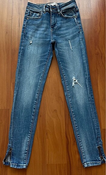 ZARA WOMAN ORTA BEL SKINNY JEAN