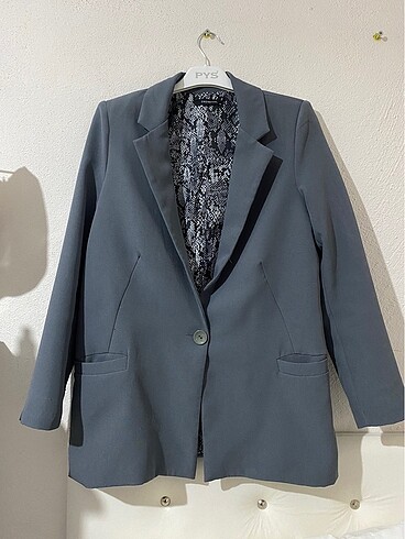 Trendyolmilla gri blazer ceket