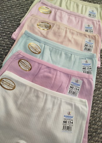Pastel Renkli çocuk Midi İç Çamaşırı