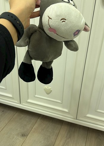 Gri Sevimli Peluş Oyuncak - Görsel 2