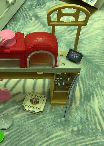 Barbie Pizza Yapma Setli Pembe Bebek Oyun Seti - Görsel 5