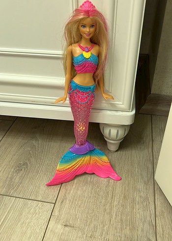 Renkli Barbie Deniz Kızı Bebek - Görsel 2