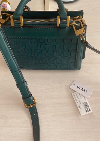 GUESS Yeşil Deri Kadın Çanta - Görsel 2