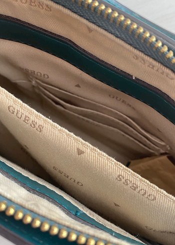 GUESS Yeşil Deri Kadın Çanta - Görsel 4