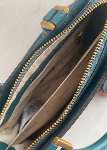 GUESS Yeşil Deri Kadın Çanta - Görsel 3