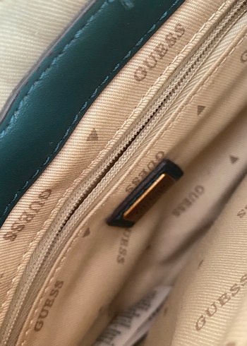 GUESS Yeşil Deri Kadın Çanta - Görsel 5