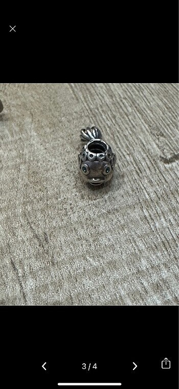  Beden Pandora Balık charm