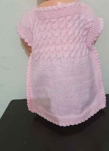 Diğer Örgü kız bebek yeleği