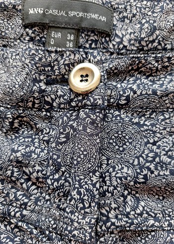 Desenli MANG Casual Pantolon
